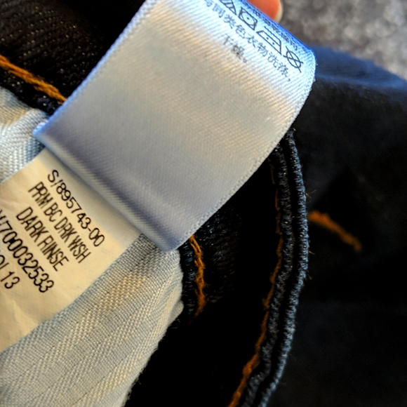 Gap Dark Blue Jean size 14/32L - Picture 8 of 8